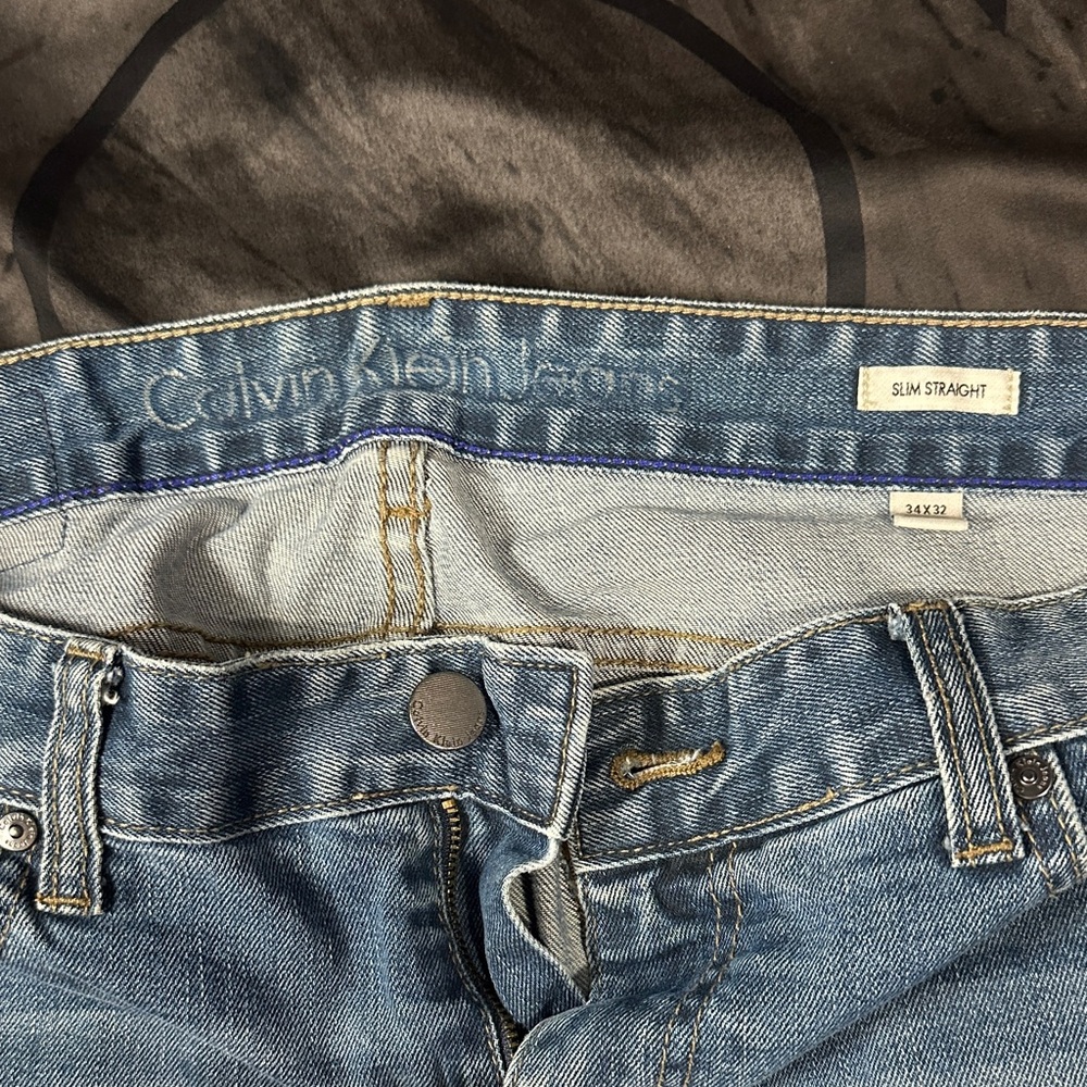 Calvin Klein Blue Denim Jeans